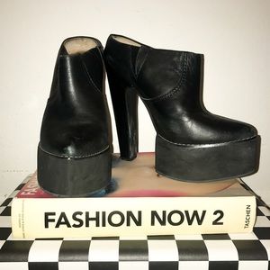 ~ JEFFREY CAMPBELL FEROCE PLATFORM MULES ~